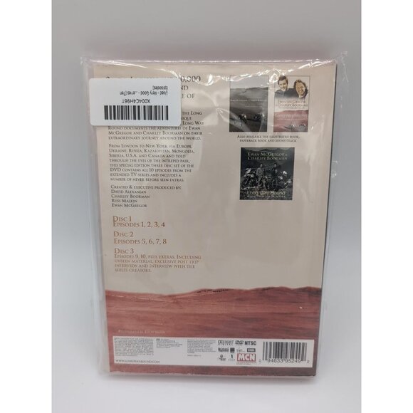 Long Way Round: The Ultimate Road Trip (DVD, 3-Disc Set) Ewan McGregor - Picture 2 of 2